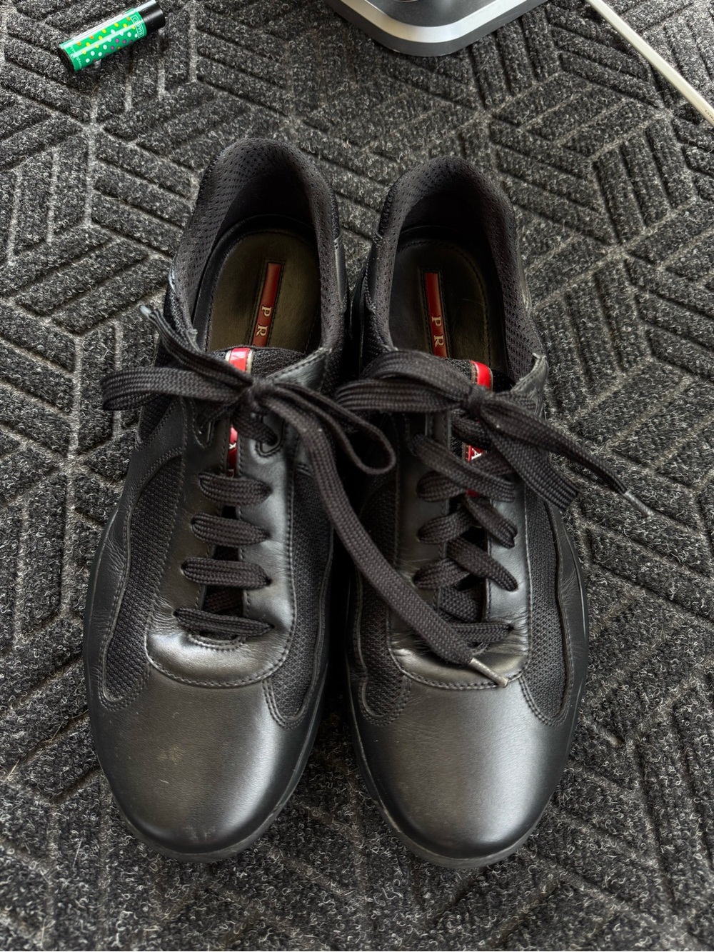 Prada America's Cup Sneakers men size 8.5 (it runs big like 10.5)